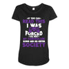 gamer pc controller game funny slogan Maternity Scoop Neck T-shirt