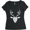 poly deer Women's Triblend Scoop T-shirt