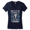 wasted my life Women's V-Neck T-Shirt