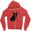 i caught the mouse Zipper Hoodie