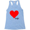 Besties Heart Family Matching Racerback Tank