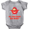 Do You Know Da Wae, THE WAY, DA WAE, Finding Da Wae, Ugandan Knuckles, Baby Onesie