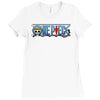 one piece Ladies Fitted T-Shirt