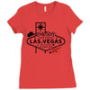 Pray for Las Vegas Ladies Fitted T-Shirt