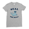 seal the deal Ladies Fitted T-Shirt