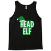 christmas head elf Tank Top