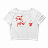 robot control Crop Top