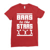 bars to the stars Ladies Fitted T-Shirt
