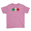bat man mexican flag mexico logo Youth Tee