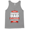 proud dad son Tank Top