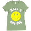 have a nice day Ladies Fitted T-Shirt