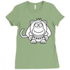 no you are not cool Ladies Fitted T-Shirt