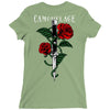 camouflage Ladies Fitted T-Shirt