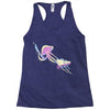 pb and jellyfish Racerback Tank