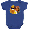 funny full english breakfast, ideal gift or birthday present Baby Bodysuit