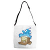 sticker box Adjustable Strap Totes