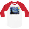 Vincent Van Gogh The Starry Night 3/4 Sleeve Shirt