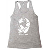 earth day planet Racerback Tank