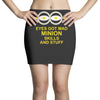 new mens womens kids eye got mad minion skills and stuff funny novelty Mini Skirts