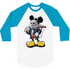 jason mouse 3/4 Sleeve Shirt