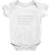 i'm a programmer computer code Baby Onesie