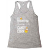 candy corn Racerback Tank