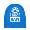 i shoot raw photography camera photograph Baby Beanies
