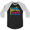music is my drug 3/4 Sleeve Shirt