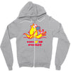 kino loves hong kong Zipper Hoodie