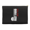 big fan of fast food Accessory Pouches