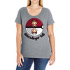 schrodinger ball Ladies Curvy T-Shirt