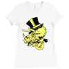 triceratop hat Ladies Fitted T-Shirt