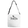 peter pan black Adjustable Strap Totes