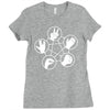 schere stein papier echse spock Ladies Fitted T-Shirt