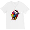 oke in the box V-Neck Tee