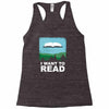 i want to read Racerback Tank