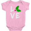 love christmas trending Baby Bodysuit
