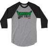 shot first jk 3/4 Sleeve Shirt