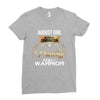 august girl is a perfect combination of princess and warrior Ladies Fitted T-Shirt