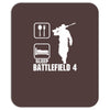 eat sleep battlefield 4, funny Mousepad