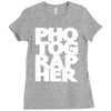 photographer Ladies Fitted T-Shirt