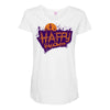happy halloween 2 Maternity Scoop Neck T-shirt