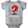 getting swole Baby Bodysuit