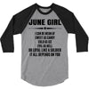 Super June Girl 3/4 Sleeve Shirt