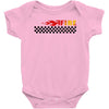 Fire Black Baby Bodysuit