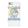 unicorns are born in september cute unicorn iPhone 7 Case