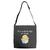 it's a good day to read Adjustable Strap Totes