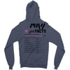 May Girl Facts Taurus Zipper Hoodie