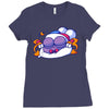 night doodle Ladies Fitted T-Shirt