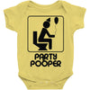 party pooper Baby Onesie